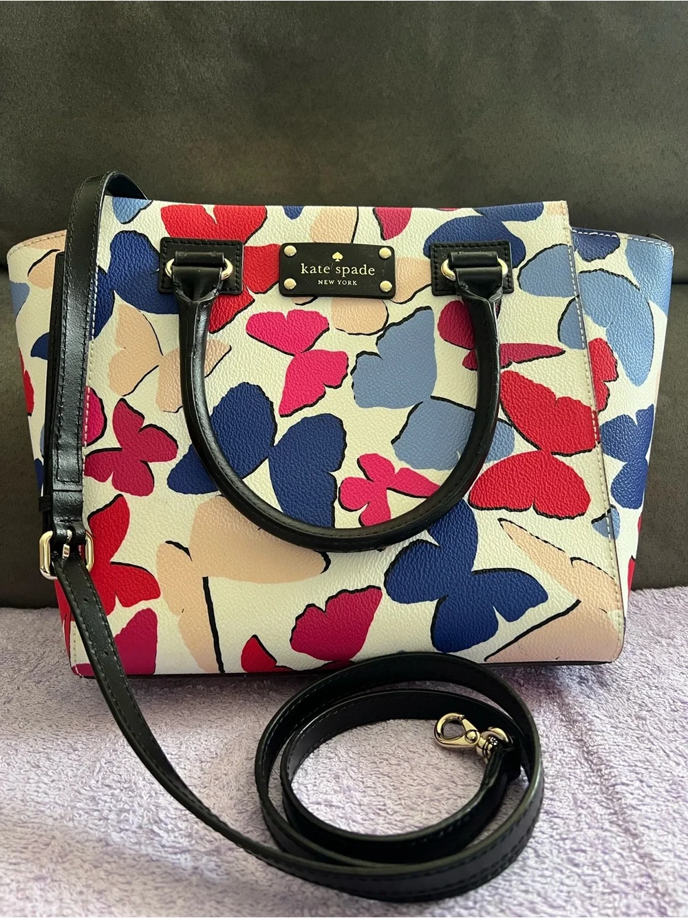 kate spade bright butterfly